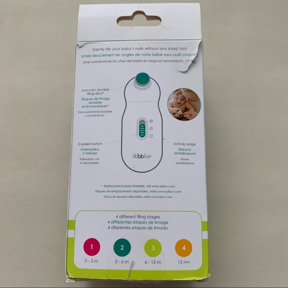 bblüv - Trimö - Electric Nail Trimmer/File for Babies & (Toddlers 0-12 months+) - Picture 12 of 13